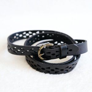 J. Crew perforated belt
